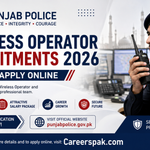 Punjab Police Wireless Operator Recruitments 2026