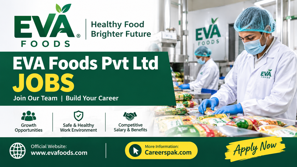 EVA Foods Pvt Ltd Jobs – Apply Online | Male & Female