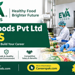 EVA Foods Pvt Ltd Jobs – Apply Online | Male & Female