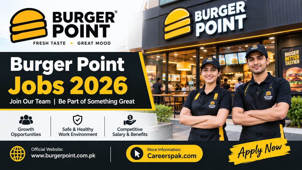 Burger Point Jobs 2026 – Apply Online | Male & Female