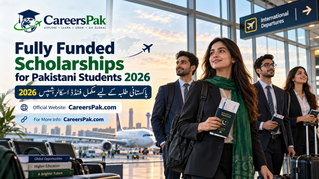 Fully Funded Scholarships for Pakistani Students 2026– Apply Online